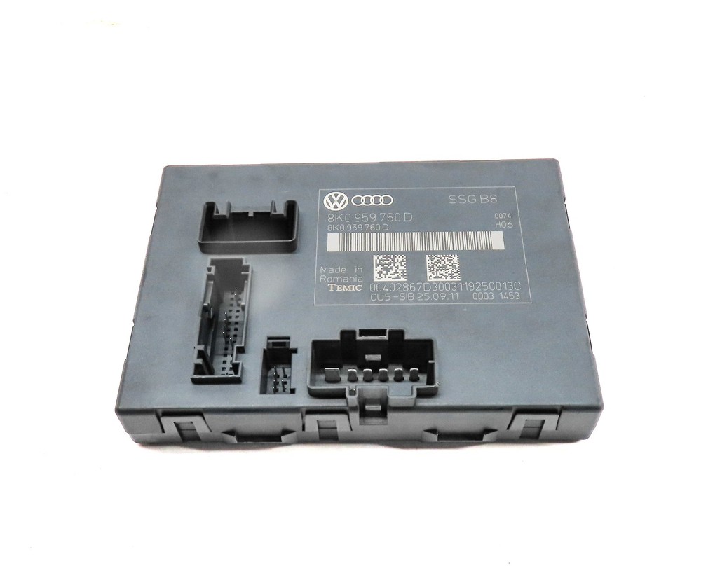 2012 AUDI A4 (B8 8K) FRONT LEFT DRIVER SEAT CONTROL MODULE