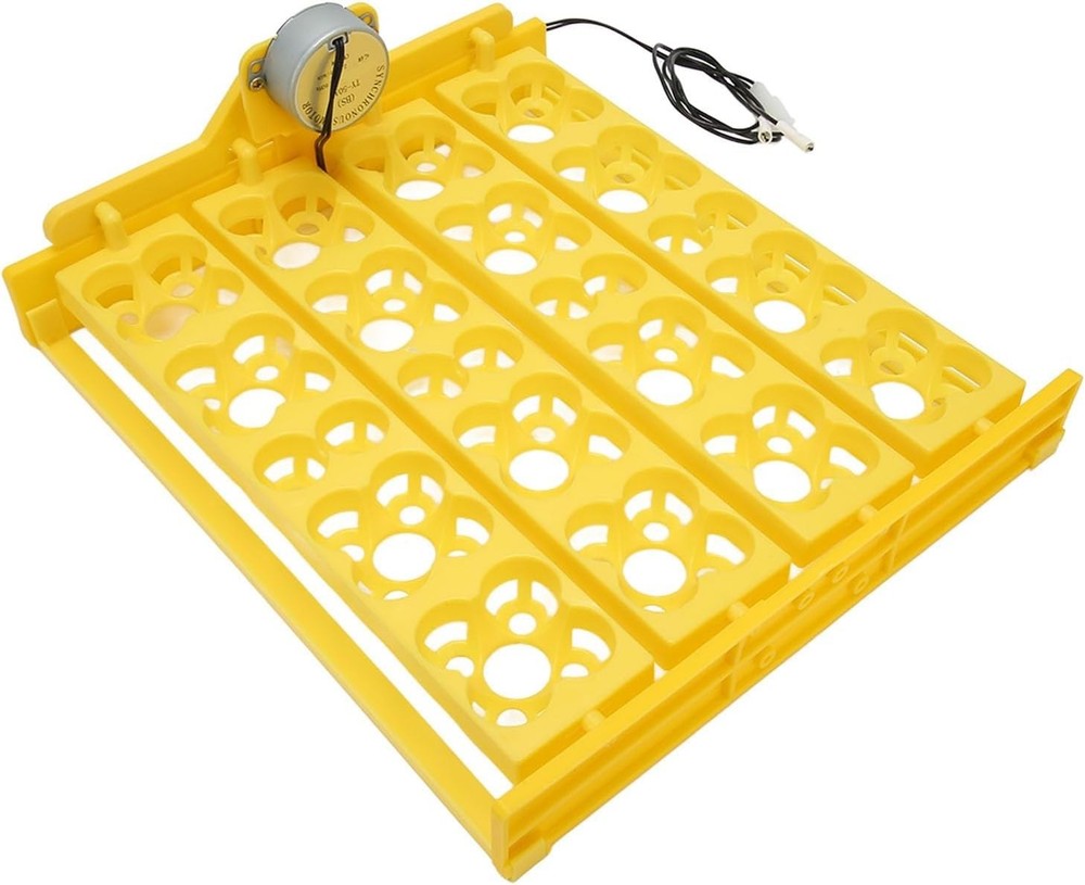 Egg Incubator Tray, Multifunction Automatic Egg Turner Incubator Tray Eggs Au...