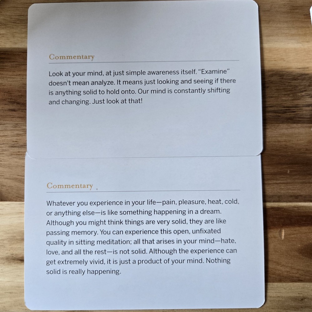 Pema Chodrons Compassion Cards