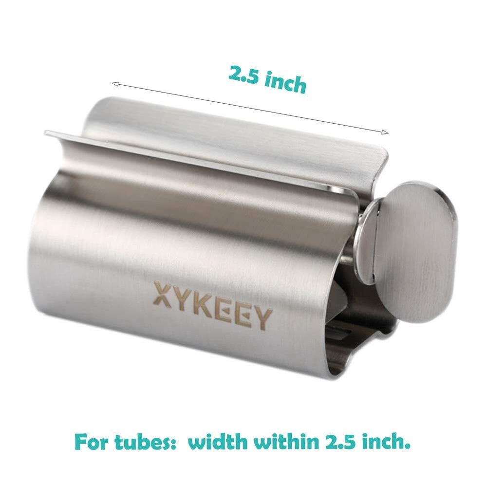 Toothpaste Tube Squeezer - Set of 3 Toothpaste Squeezer Rollers Metal