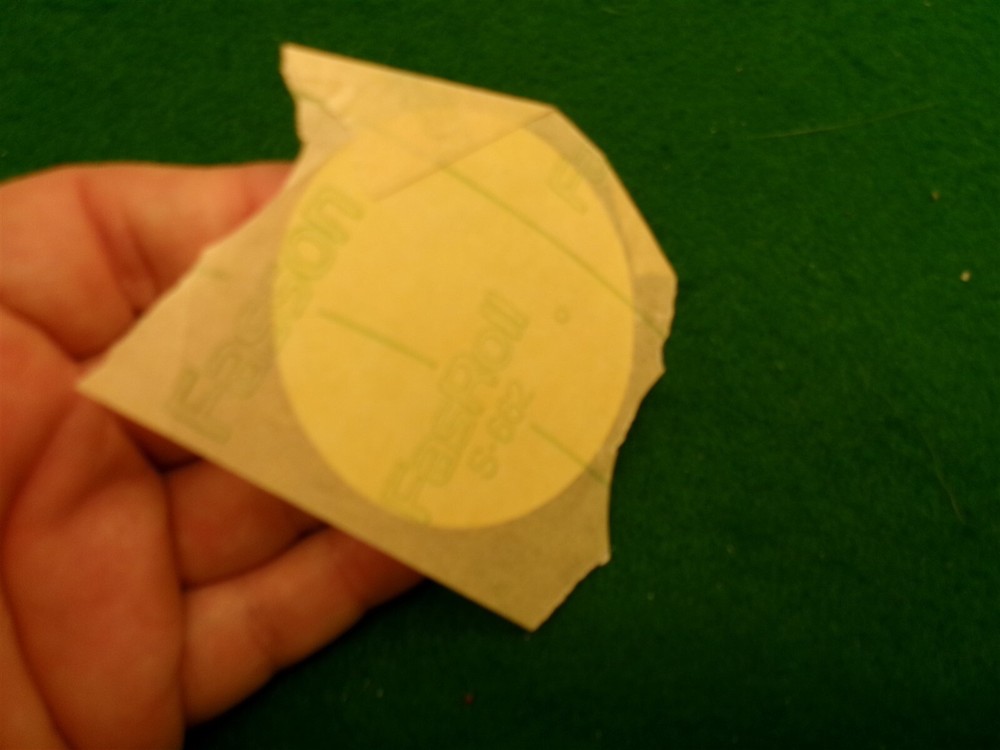 Ulster defense defence Regiment sticker 2.5" round appromimately E56