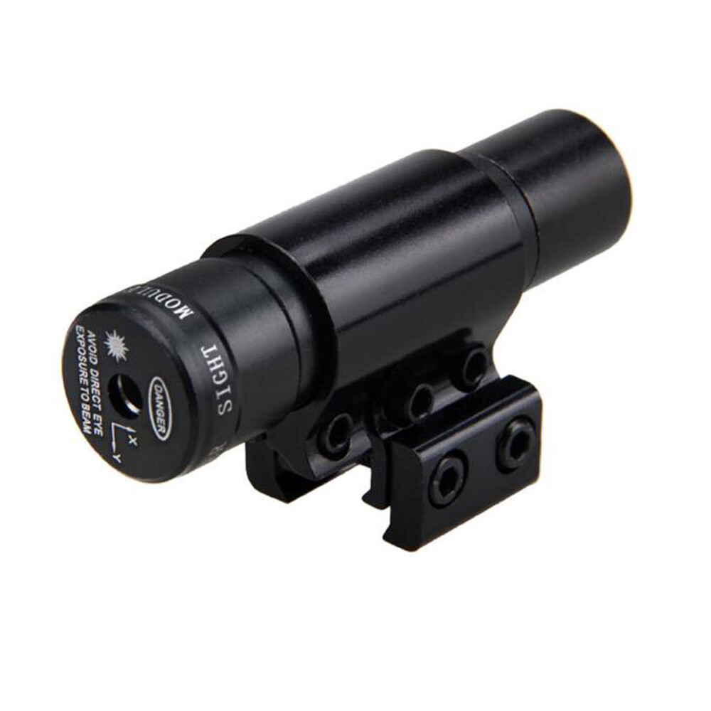 2PCS 802 Red Light Manual Self-Locking Infrared Laser Sight Mini Red Dot Sight