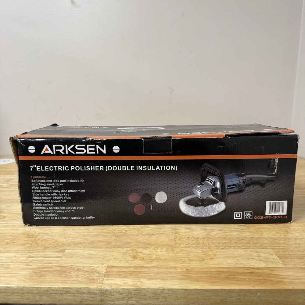 ARKSEN • "ELECTRIC POLISHER (DOUBLE INSULATION)