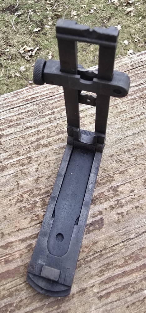 Original U.S. WWII Rear Sight for the M1903A1 Springfield Rifle - Used