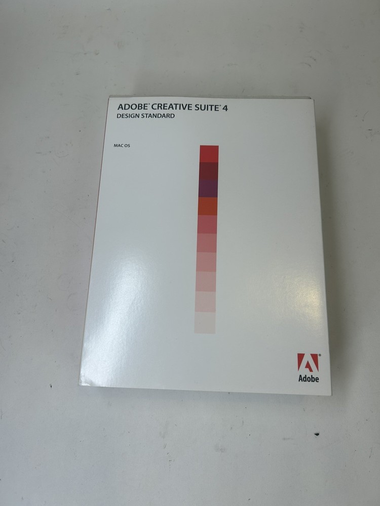 Adobe Creative Suite 4 Design Standard MAC OS with Serial Number