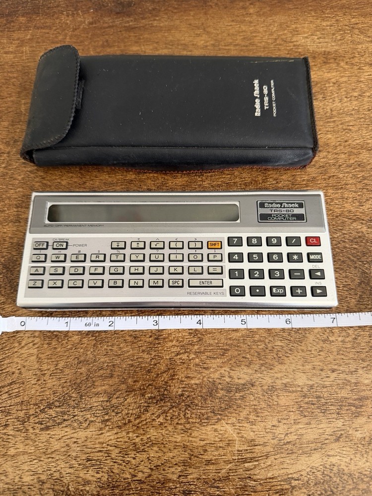 RadioShack TRS-80 Pocket Computer Untested Some Scratches