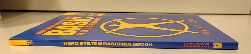 HERO System Basic Rulebook 6th Edition RPG Steven S. Long Core Rules OOP