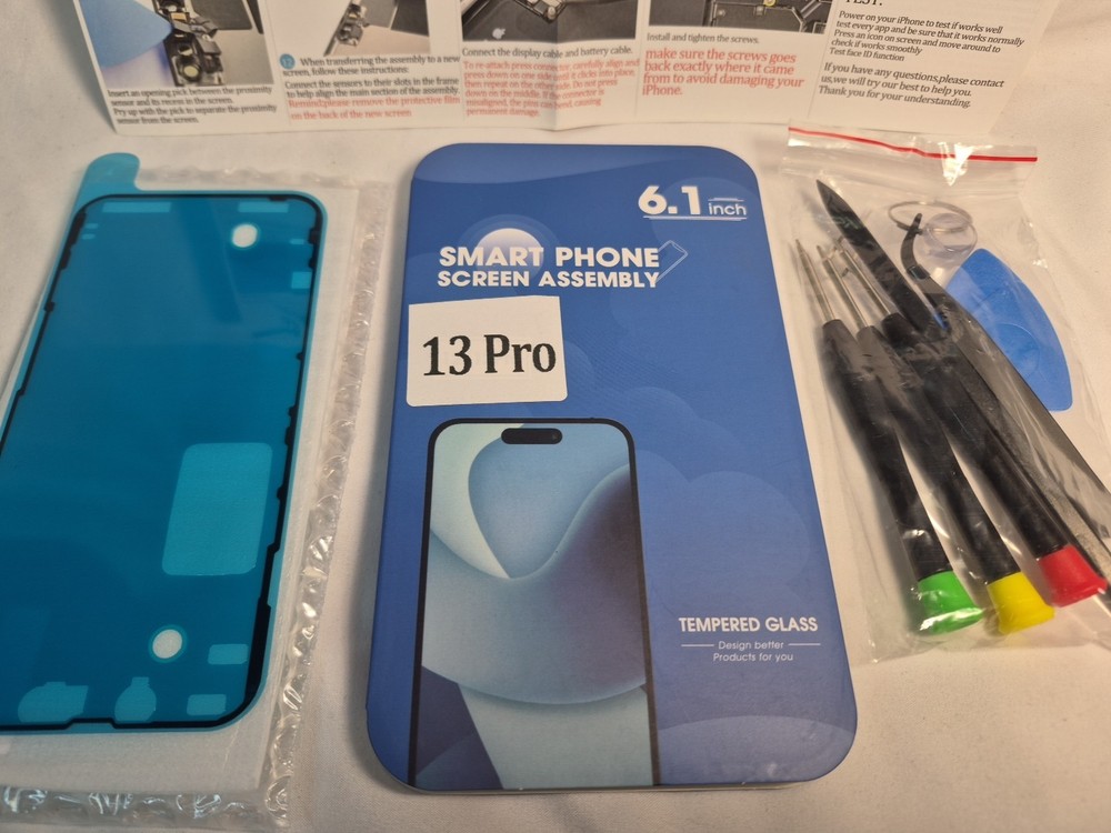 LCD for iPhone 13 Pro - Screen Replacement Kit 6.1" Premium Quality *NEW