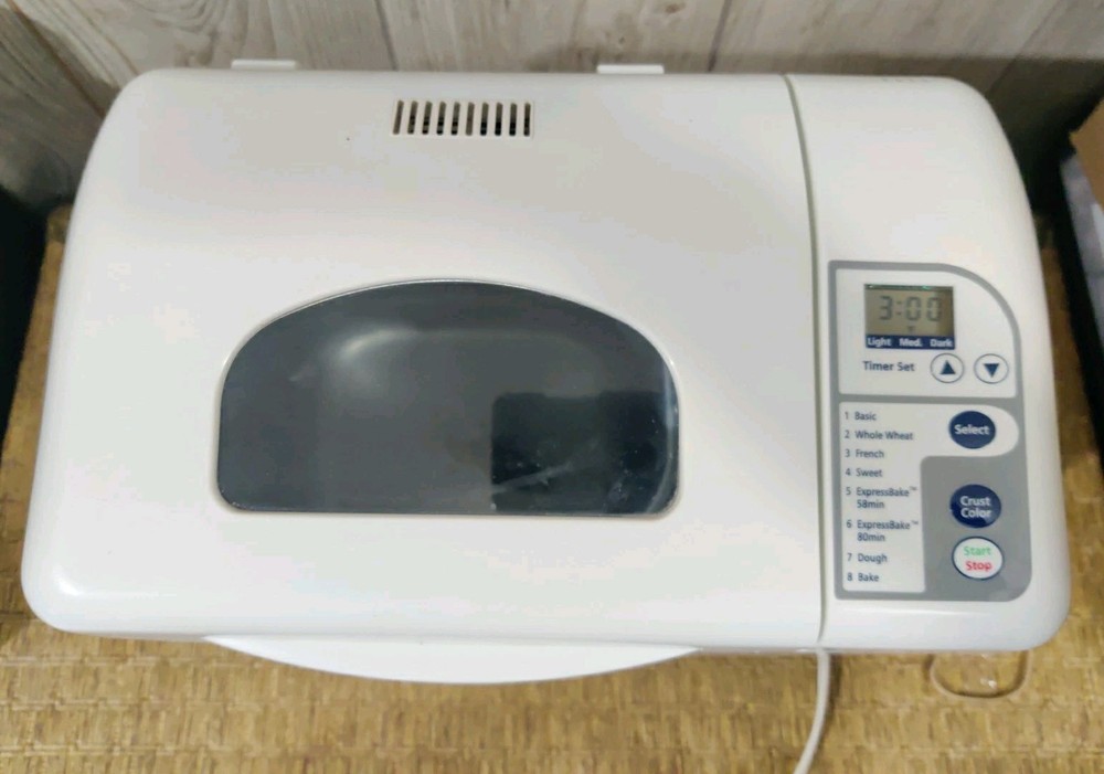 Sunbeam ExpressBake 5833 Bread Maker Machine 2lb Tested Working