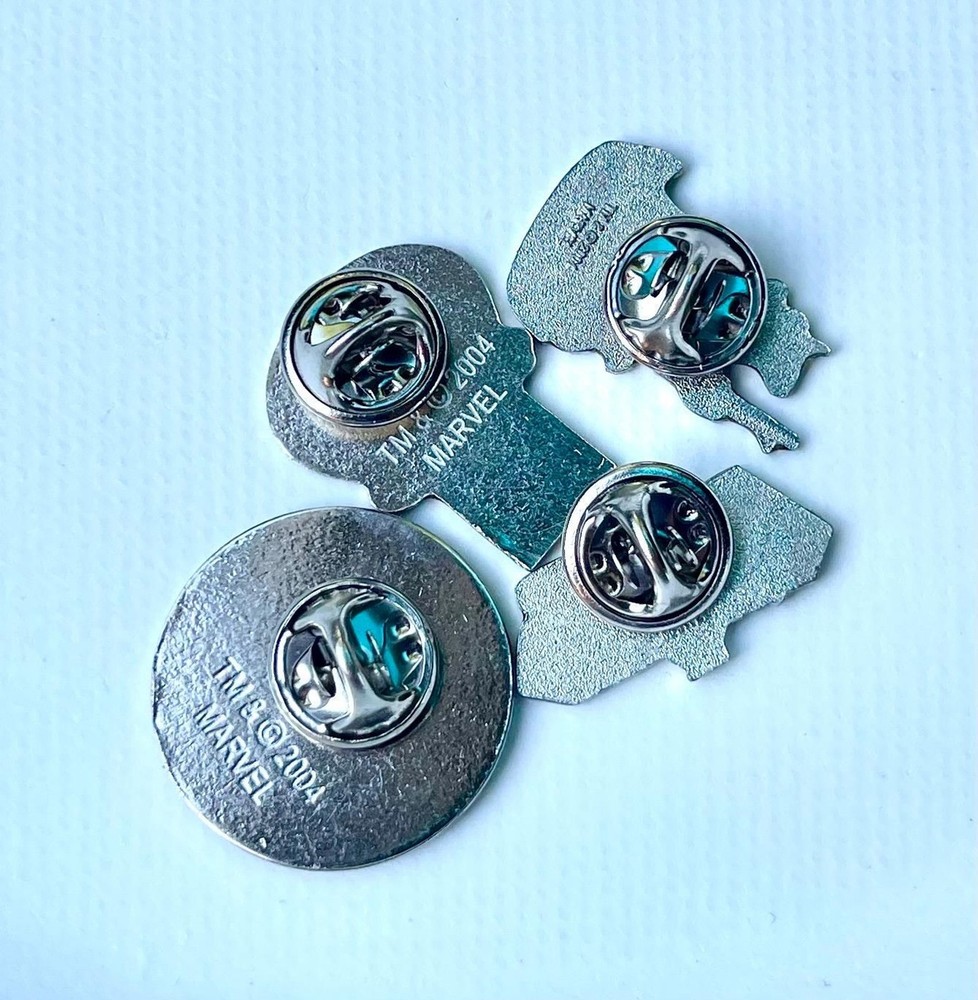 2004 Punisher Logo and Shield Pin Set
