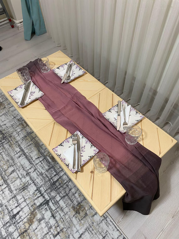 22x44 inc,boho table, folding table, picnic table, handmade table, wood table