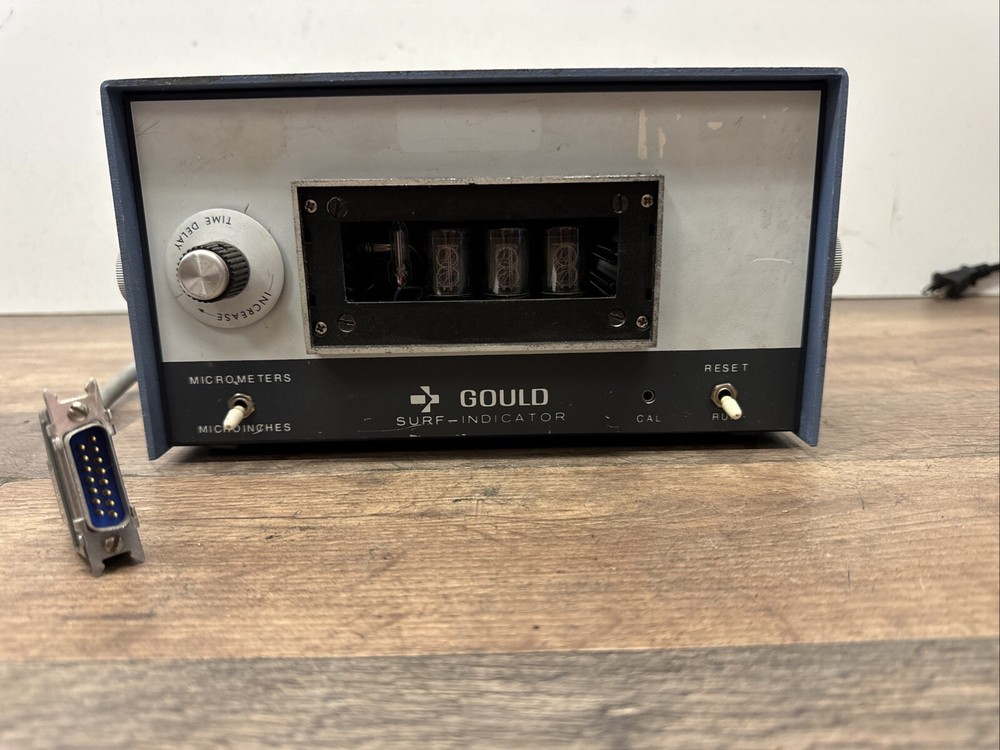 Gould Surf Indicator Model: 21-1360 Old Style Nixie Tubes