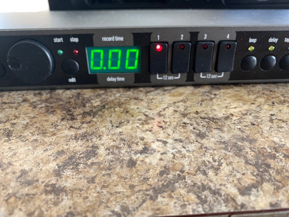 DOD Digitech D12 Dimension 12 Looper Sampler 1999 Rack Rare