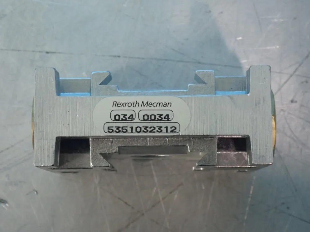REXROTH PORTING BLOCK 535 103 231 2