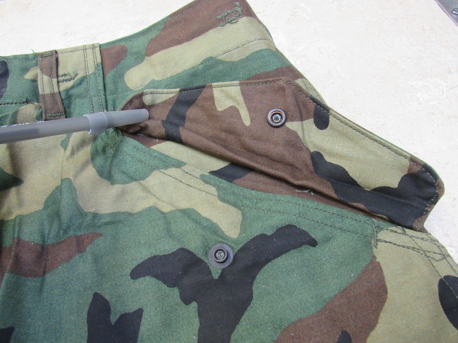 US GI M65 Woodland Camo Field Pants Trousers Medium Regular 1985 NOS