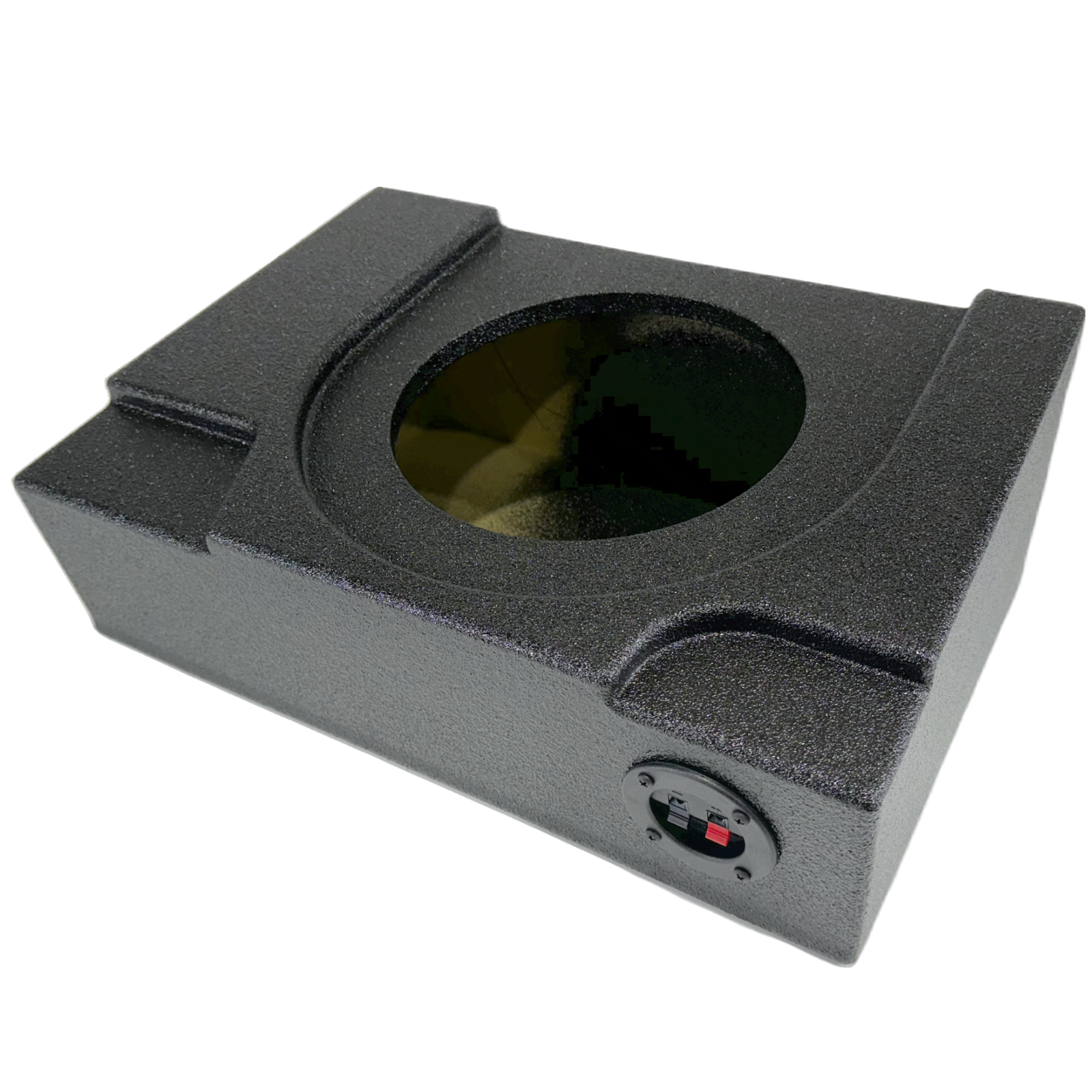 Silverado Sierra 07-18 Crew Cab Subwoofer Box Enclosure Single Woofer 1x12"