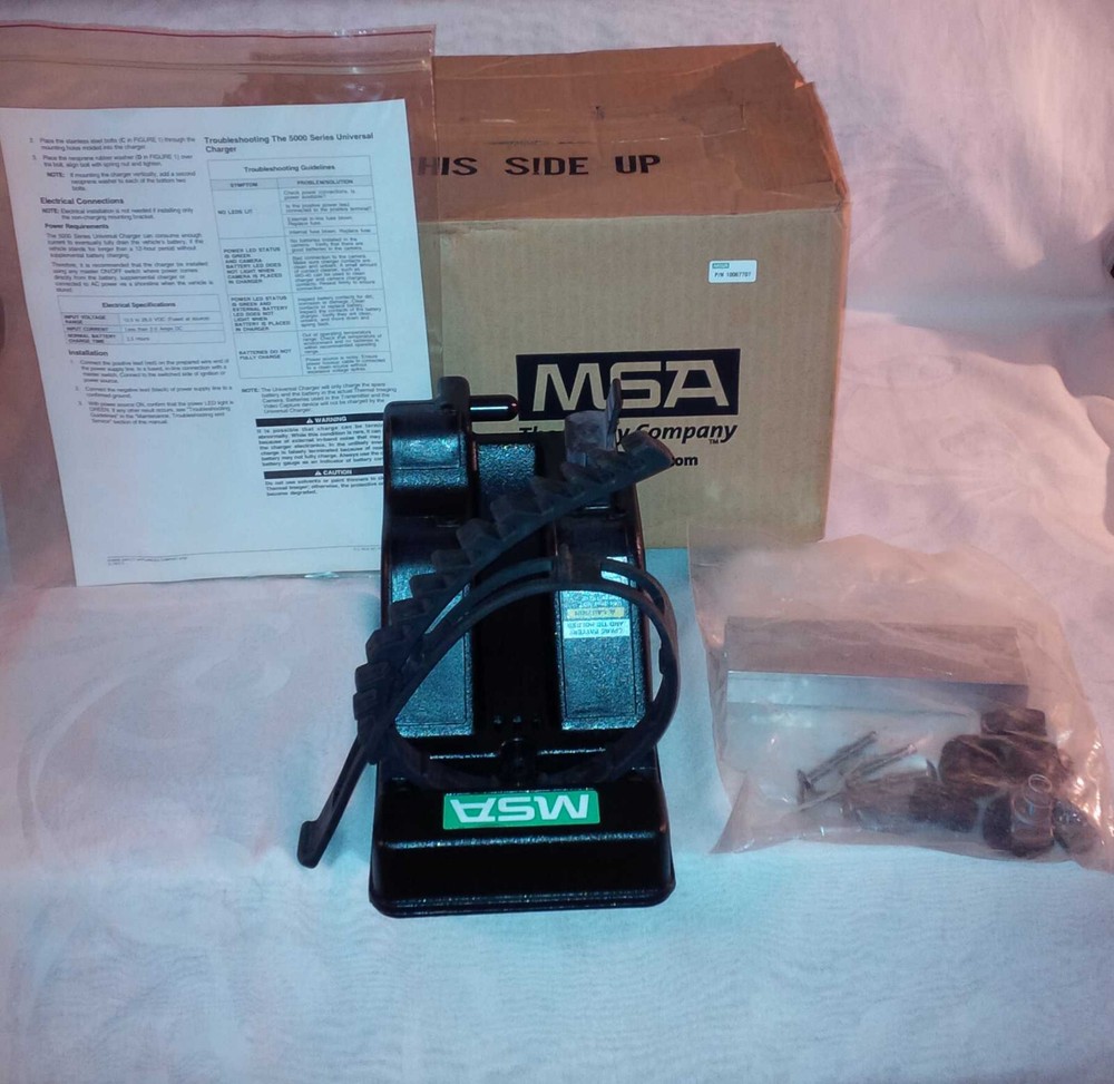 MSA Evolution 5000 E5K SERIES Non-Charging SPARE BATTERY & TIC Holder 10067707