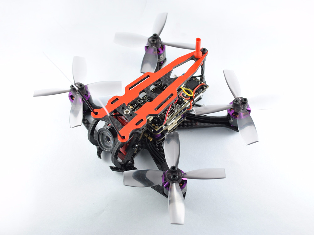 Microheli AEROMYS 100 Racing Frame Kit (RED)