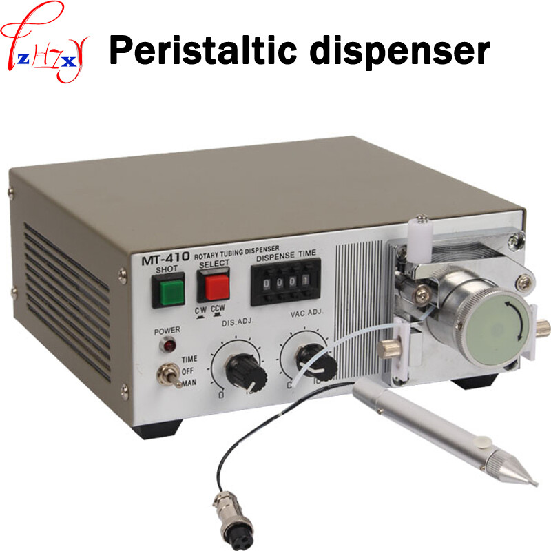 Peristaltic glue dispenser machine MT-410 drying glue liquid dispensing machine