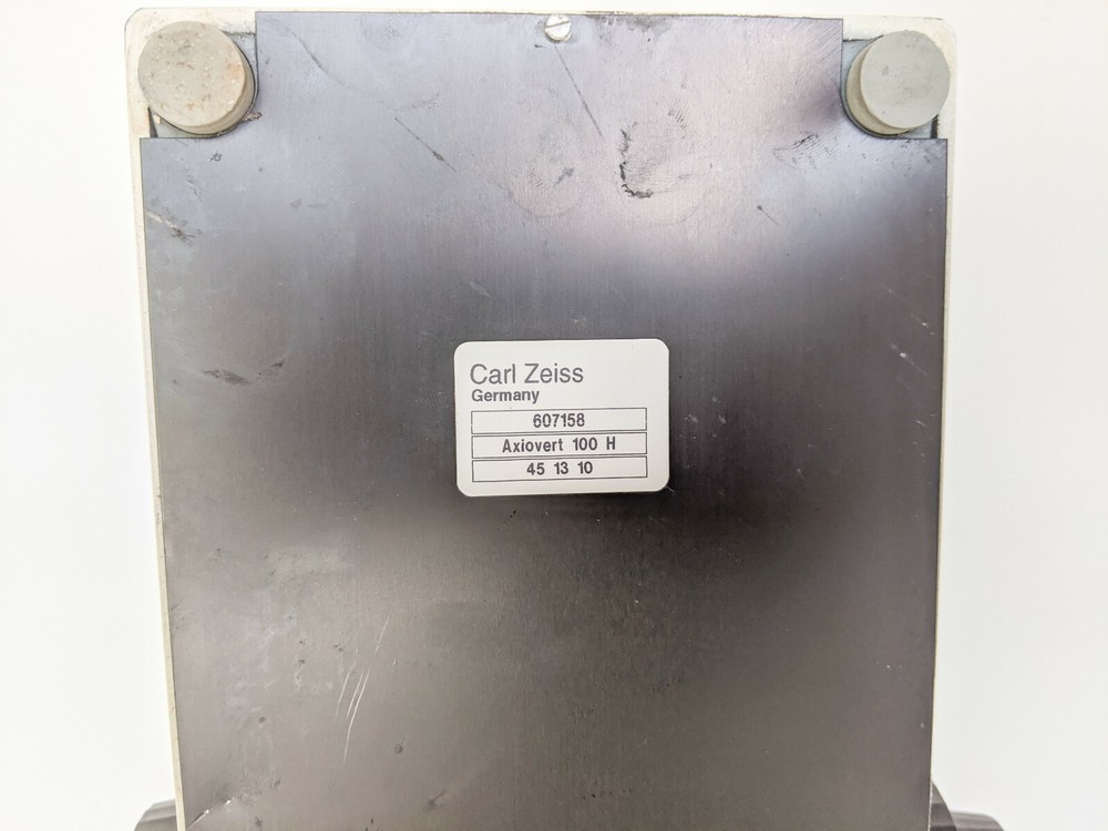 Carl Zeiss Axiovert 100 Inverted Microscope Stand Frame Base + Lamp Power Supply