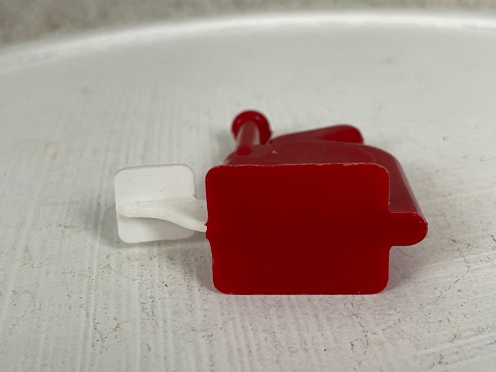 Vintage 2" Automatic Sewing Multipurpose Needle Threader Red