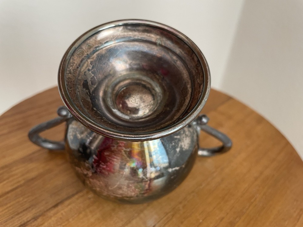 Wm. Rogers Silverplate Coffee/Tea Set with Creamer and Sugar Bowl