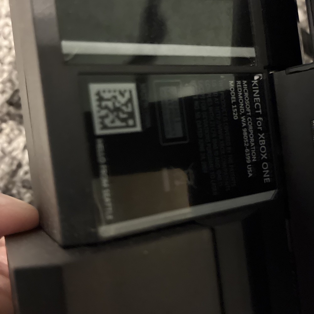 Microsoft Xbox One Kinect Sensor Bar, Black Model 1520 Tested Working