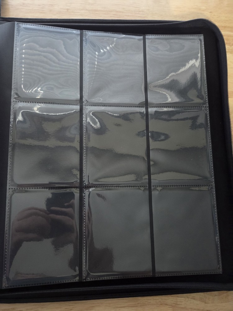 Toploader Binder Holds 252 Toploaders 9 Pocket Top Loader Binder