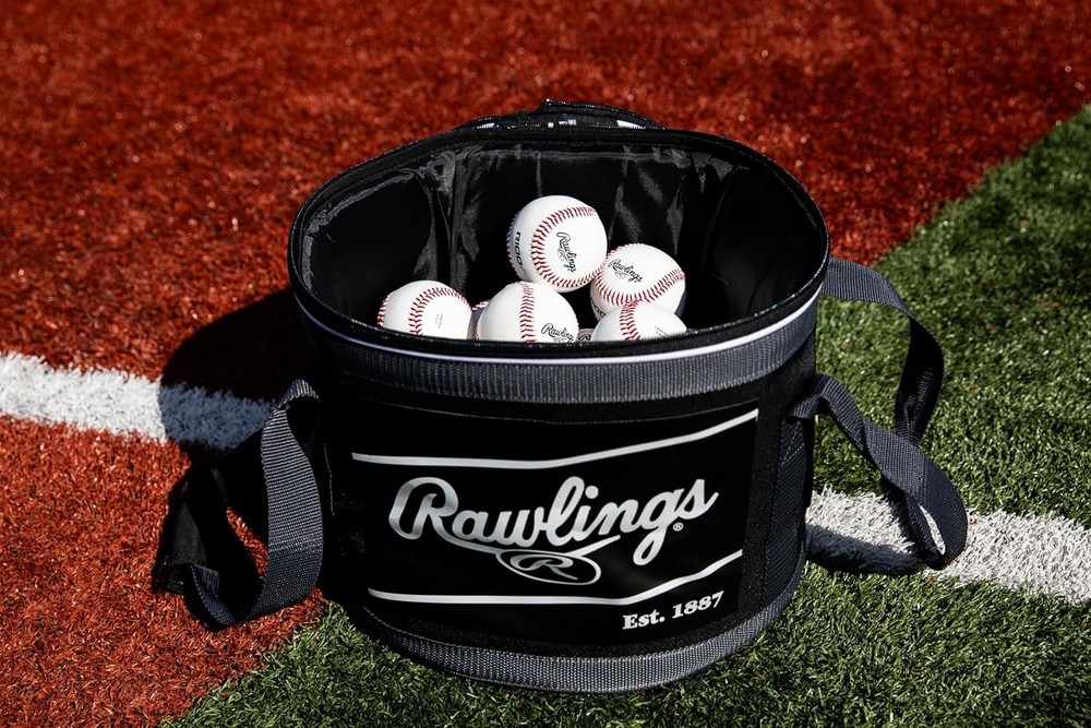 Rawlings Soft Sided Ball Bucket Bag Baseball/Softball