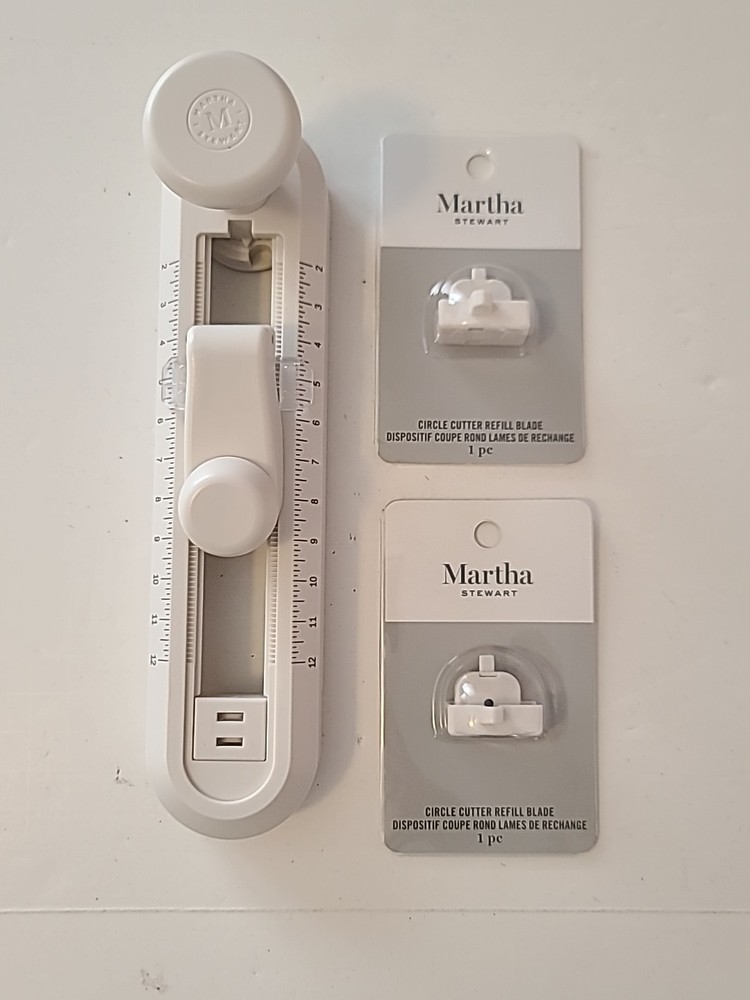 Martha Stewart Circle Cutter & Refill Blades