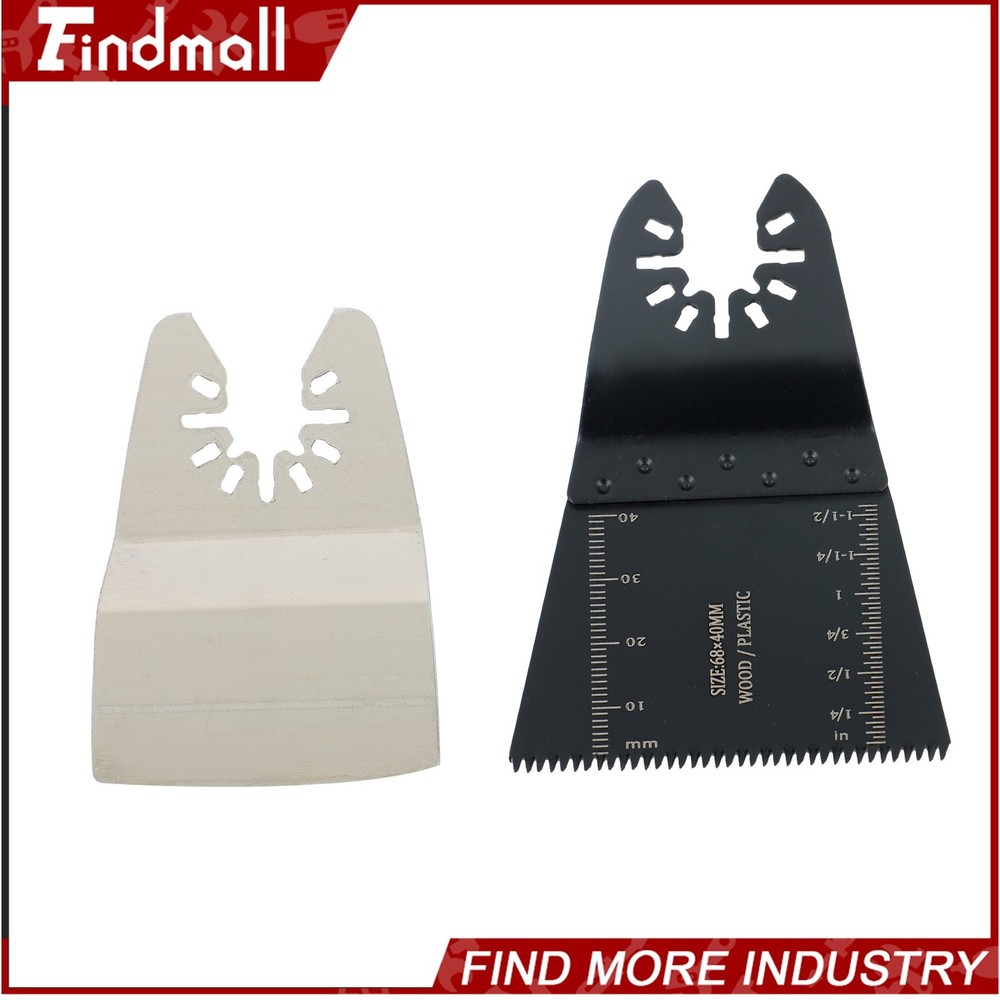 Findmall 23Pcs Titanium & Carbide Oscillating Multitool Blades for Hard Material