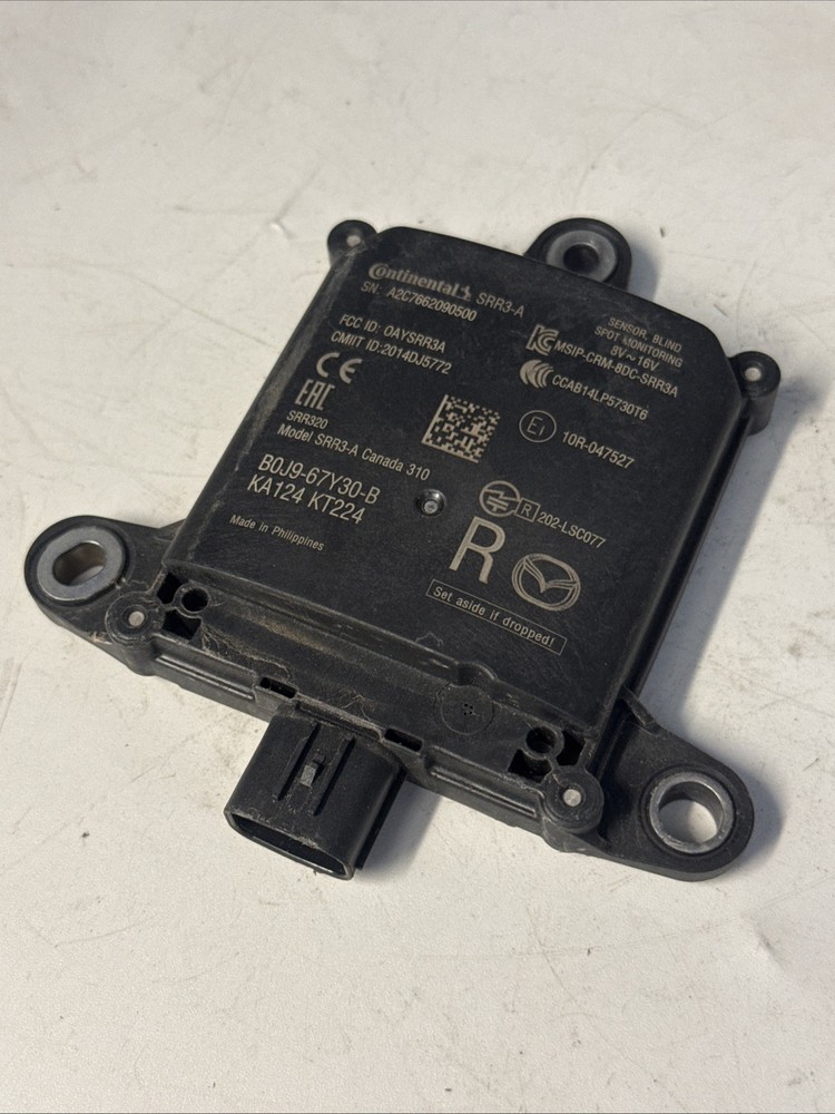2019-2023 MAZDA 3 REAR LEFT DRIVER SIDE BLIND SPOT RADAR SENSOR MODULE UNIT OEM