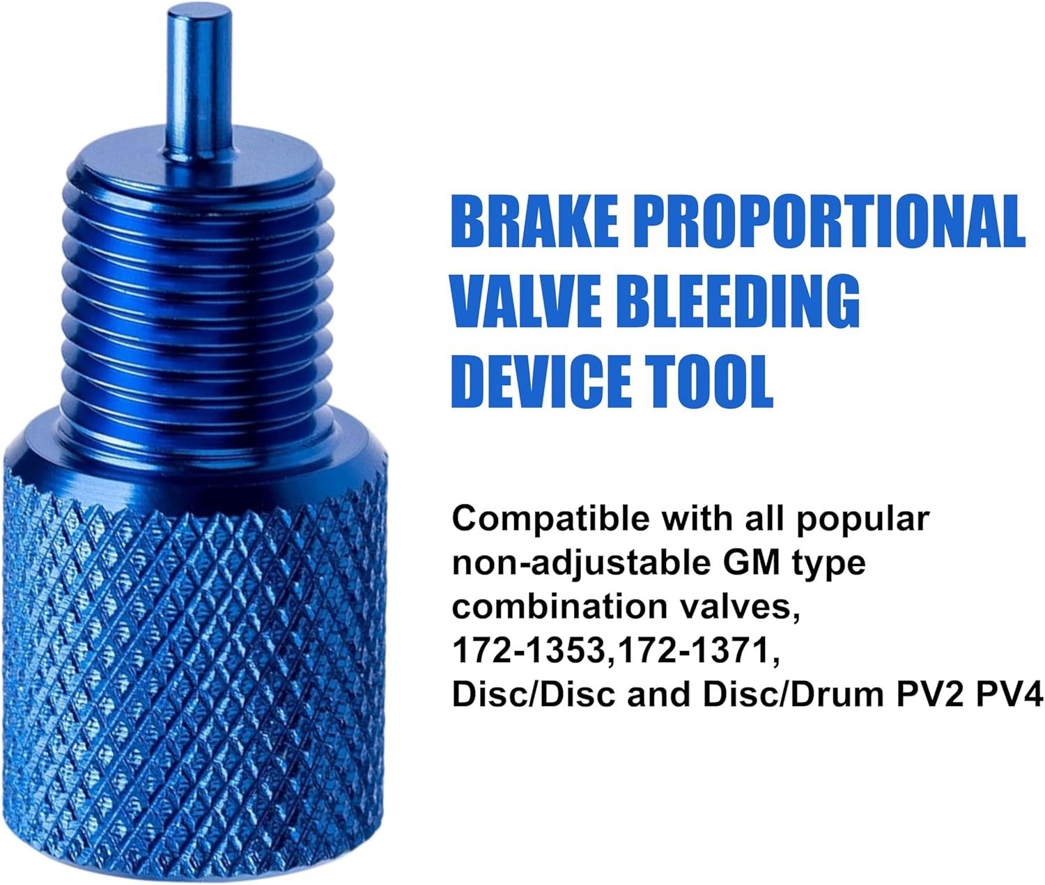 Brake Proportioning Valve Bleeder Tool, Valve Bleeding Tool Compatible with G...