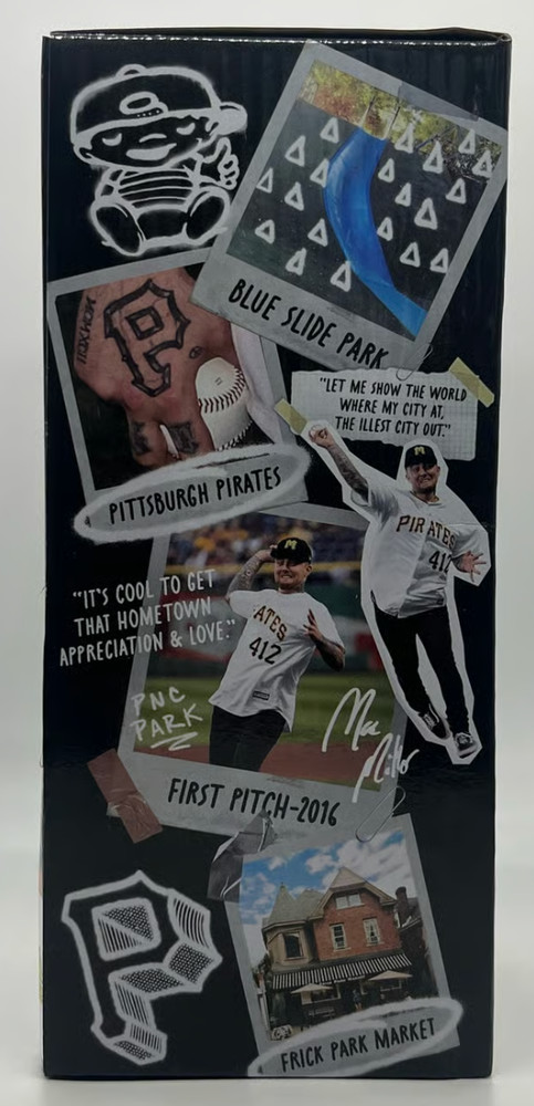 MINT - Mac Miller Bobblehead Pirates Stadium Collectable, New UNOPENED BOX