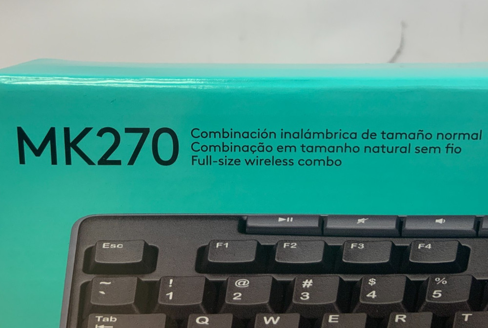 Logitech MK270 Wireless Keyboard & Mouse ✨✅✨NEW! OPEN BOX! FULLY FUNCTIONAL!!✨✅✨