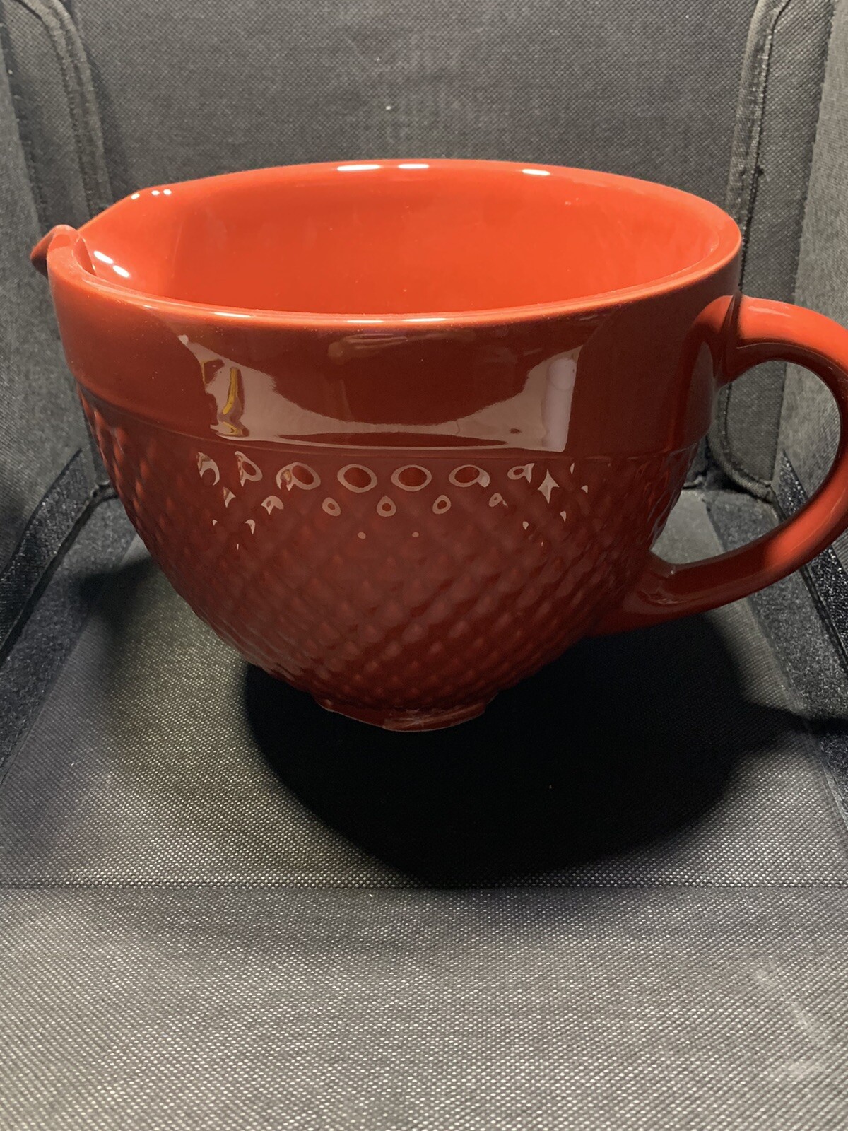 KitchenAid 5-Quart Textured Ceramic Bowl for Tilt-Head Mixers | RED NO/BOX