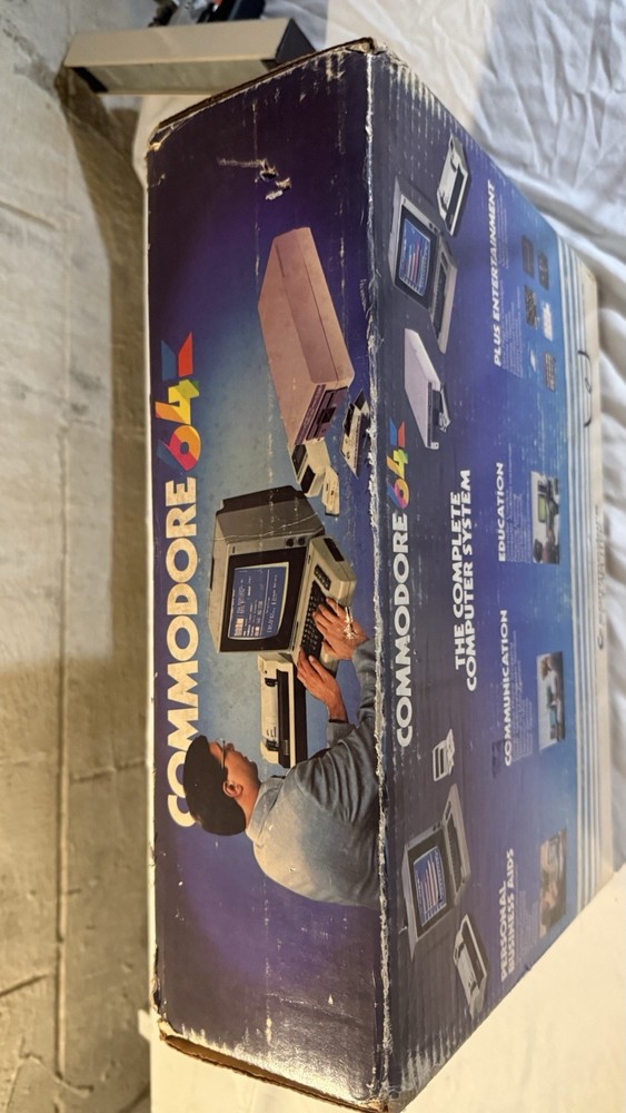 WORKING Commodore 64 C64 In Box Restored Retro Computer Matching SN With PSU