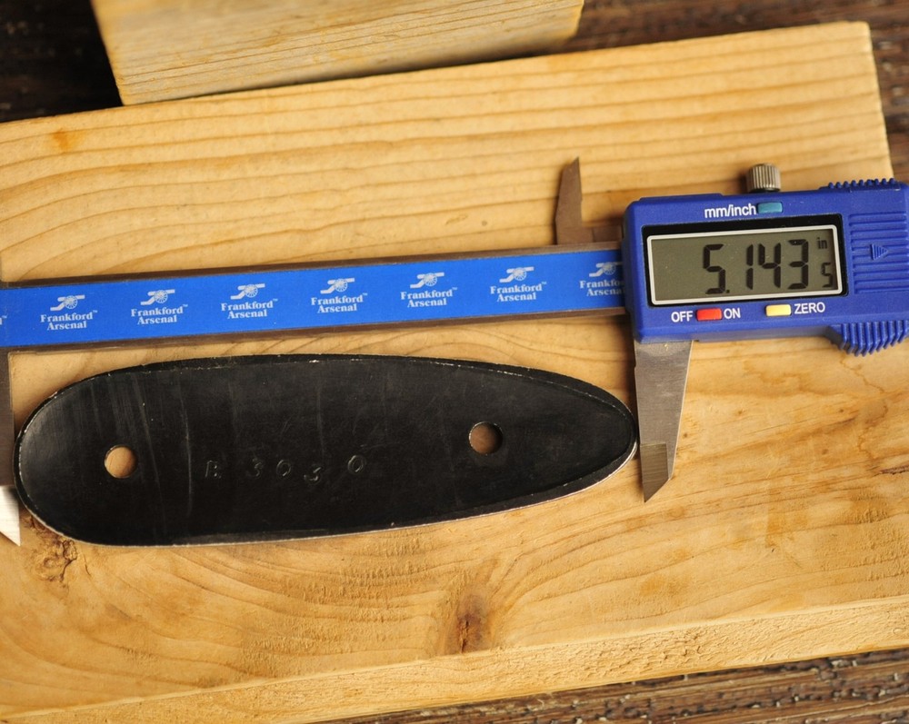 Remington Aluminum Butt Plate - B 3030