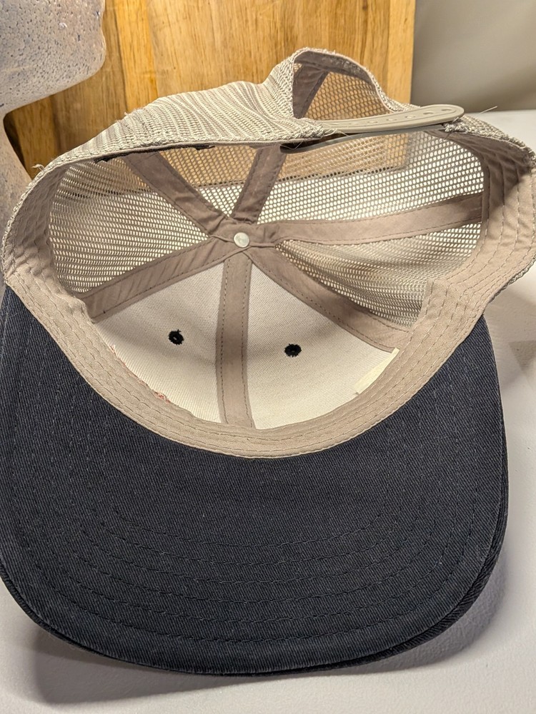 GMC Navy Hat Cap Adjustable Trucker Hat O/S