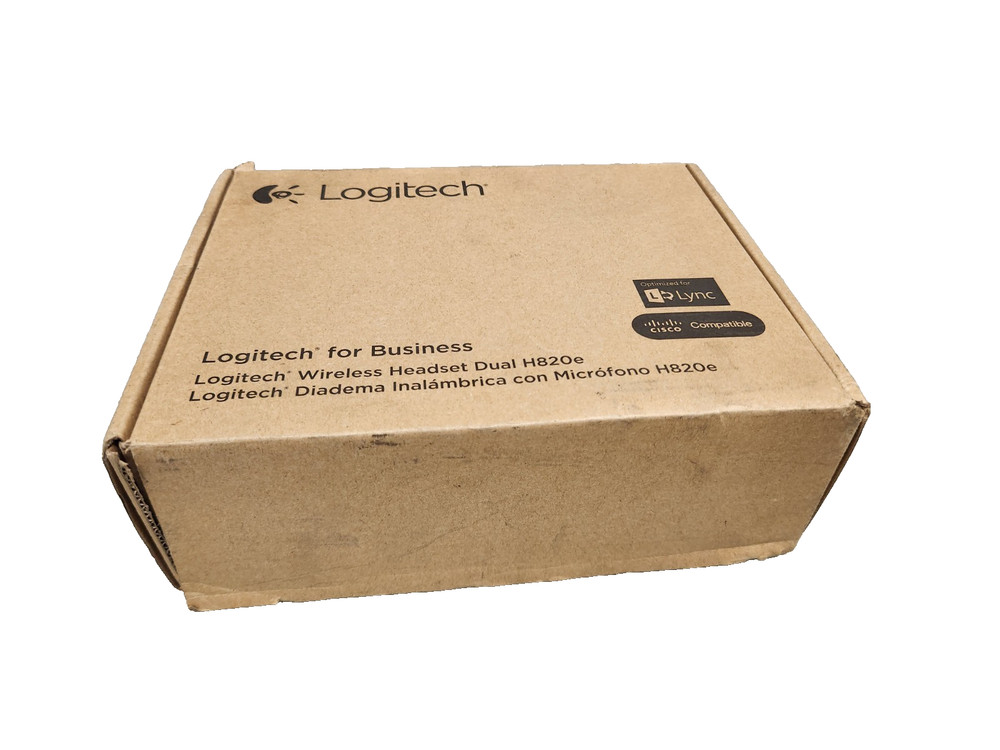 Logitech Dual H820e Black Headset