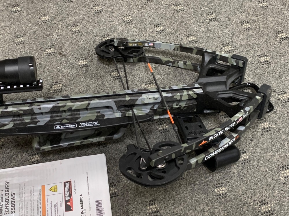Wicked Ridge Commander M1 Crossbow- w/ Tenpoint Scope & AcuDraw