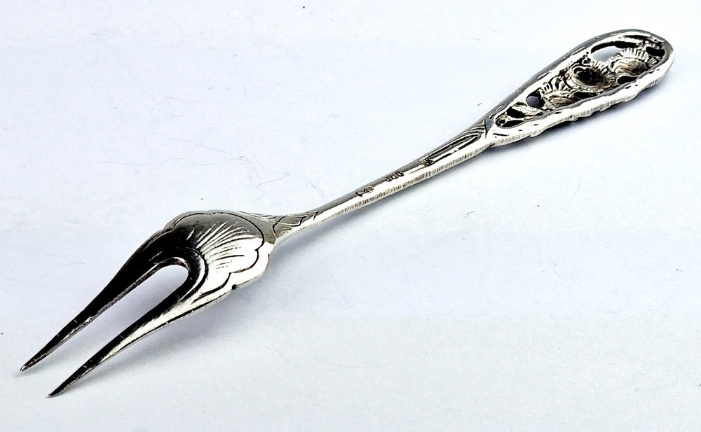 Serving Fork Fork Rose 800 Silver Z341