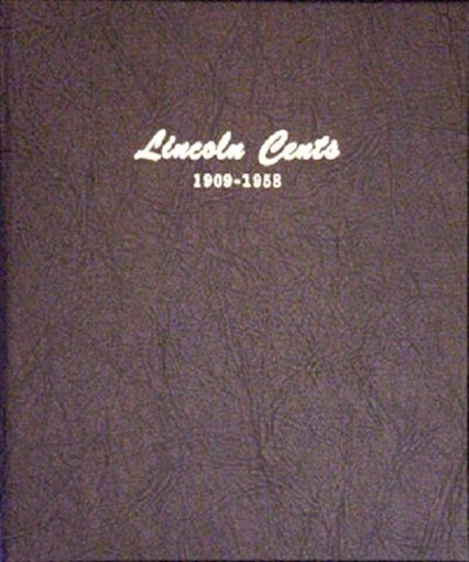 Dansco Album For US Lincoln Cent Coins 1909-1958 S D Set Collection 7103 New