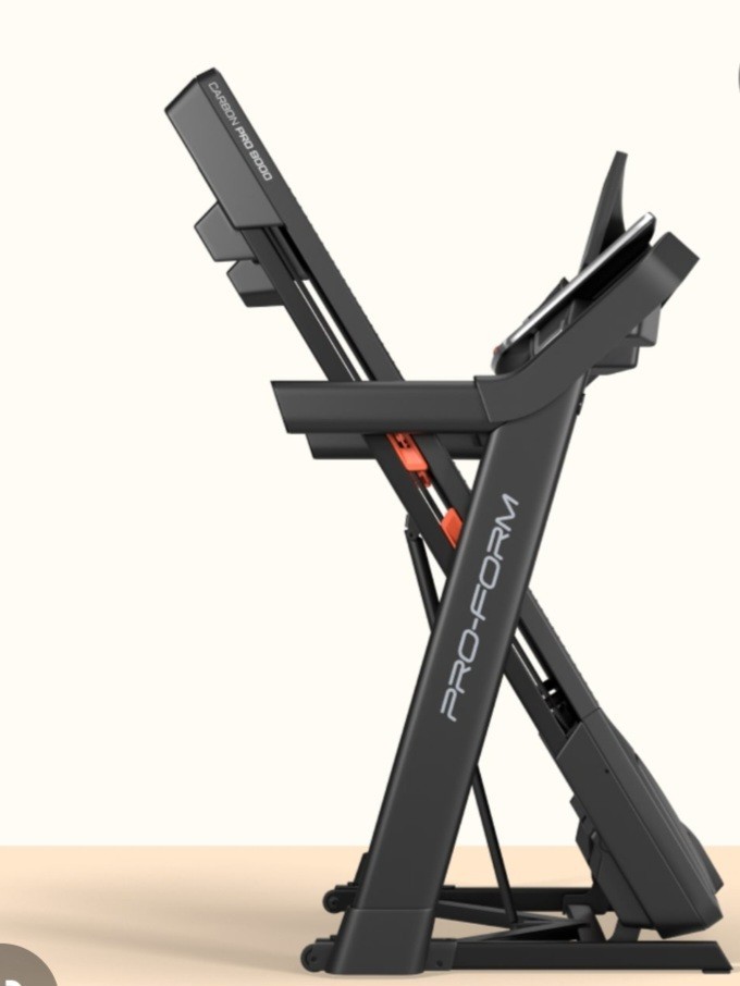 ProForm Carbon Pro 9000 Foldaway Treadmill with Touchscreen for Home Use