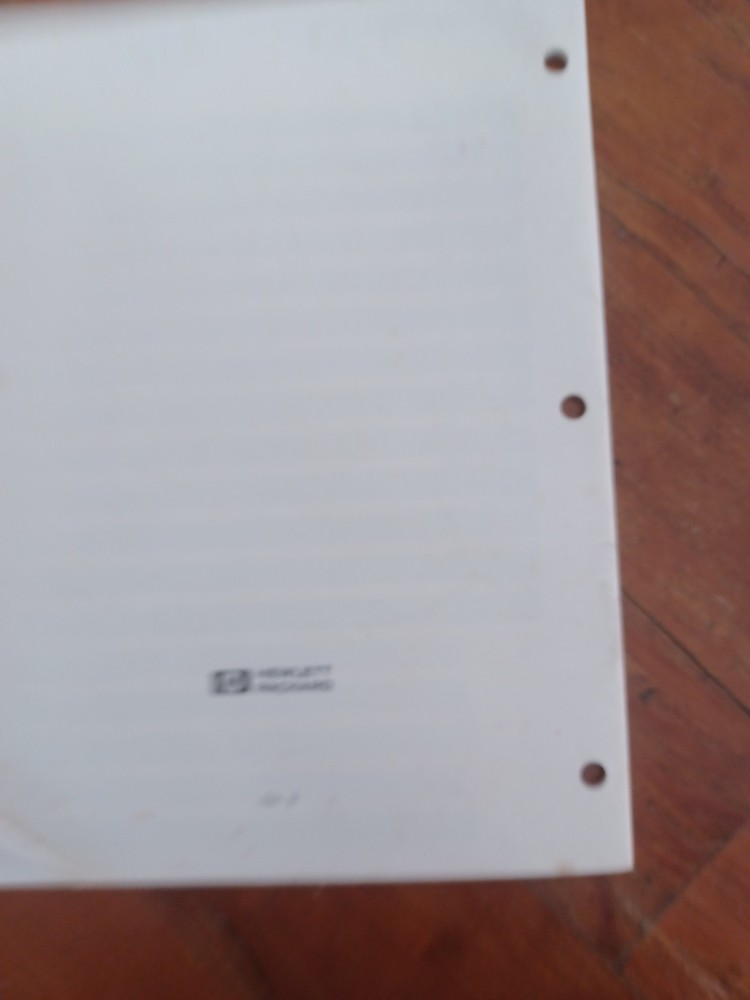 Hewlett-packard HP-41 Users Library Surveying Bar Codes Manual