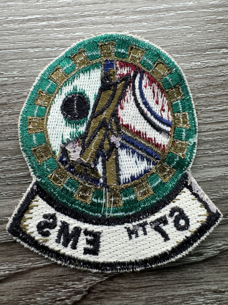 USAF 67th Equipment Maintenance Squadron EMS Patch Original Issue