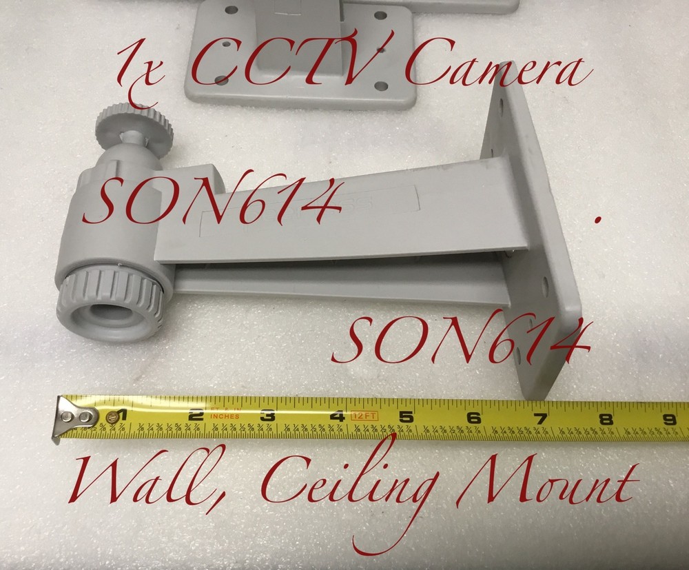 CCTV Wall & Ceiling Mounting Arm Bracket 7" Extension For Security Camera