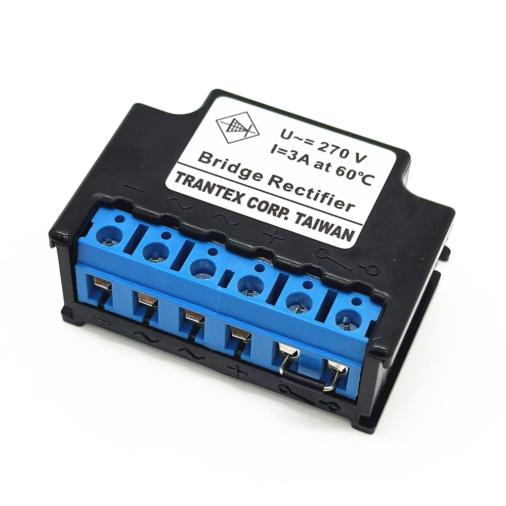 TRANTEX U~=270V I=3A at 60℃ bridge Rectifier module