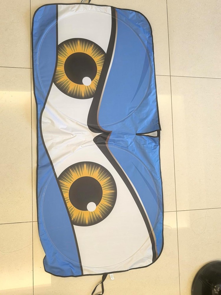 Car Windshield Sun Shade Large Front Protection Blue