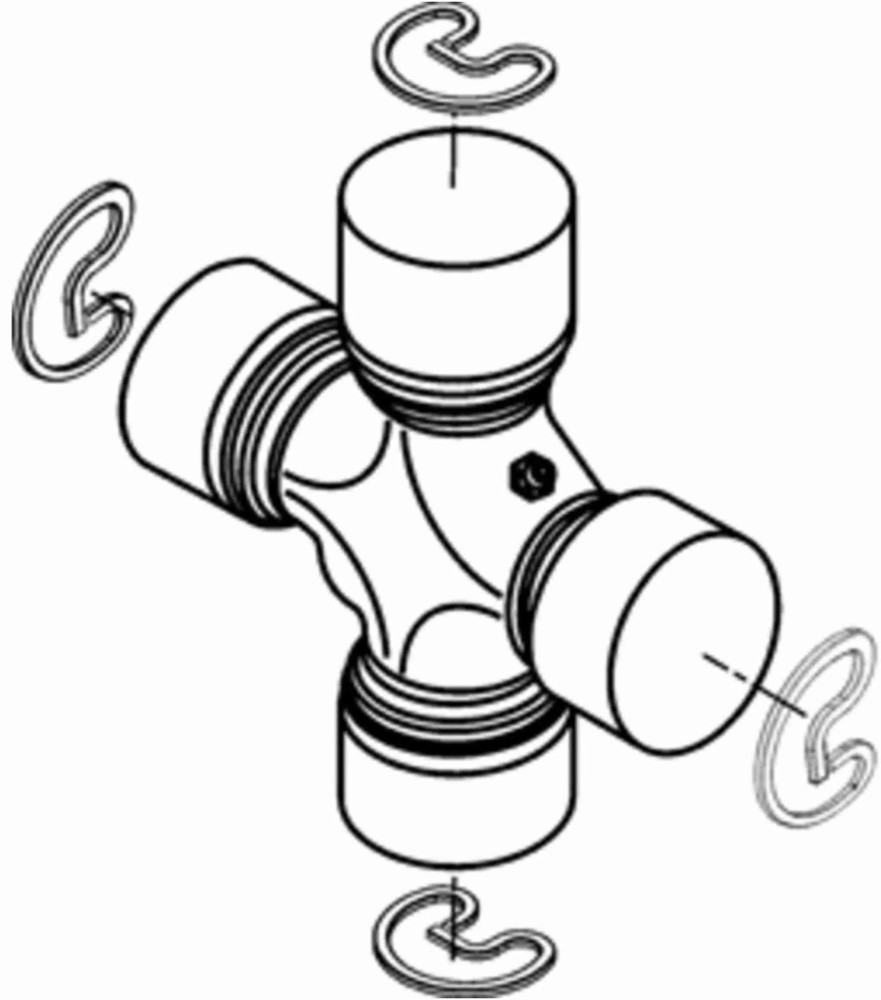 For Chevy LCF 5500HD 2017-2022 Spicer U-Joint